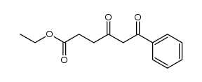4,6-dioxo-6-phenyl-hexanoic acid ethyl ester Structure