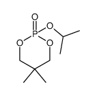 2-isopropoxy-5,5-dimethyl-1,3,2-dioxaphosphinane结构式