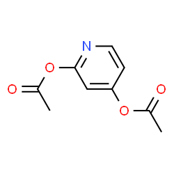 2,4-Pyridinediol,diacetate(ester)(9CI) Structure