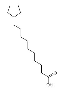 10-cyclopentyldecanoic acid Structure