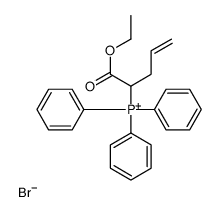 (1-ethoxy-1-oxopent-4-en-2-yl)-triphenylphosphanium,bromide结构式