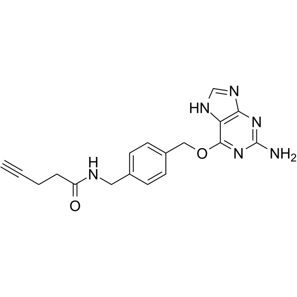 Alkyne-SNAP结构式