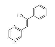 (Z)-1-phenyl-2-(pyrazin-2-yl)ethenol Structure