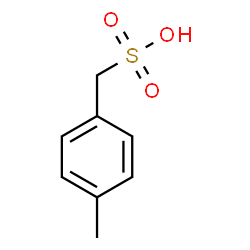 BenzeneMethanesulfonic acid, 4-Methyl- Structure