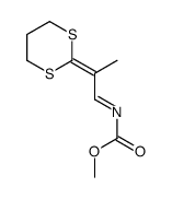 methyl N-[2-(1,3-dithian-2-ylidene)propylidene]carbamate结构式