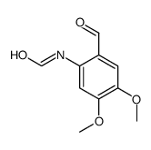 N-(2-formyl-4,5-dimethoxyphenyl)formamide Structure