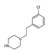 1-[2-(3-chlorophenyl)-ethyl]piperazine Structure