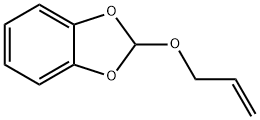 1,3-Benzodioxole, 2-(2-propenyloxy)- Structure