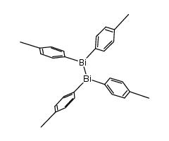 tetra-p-tolyldibismuthane Structure