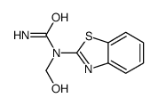 (9CI)-n-2-苯并噻唑-n-(羟基甲基)-脲结构式