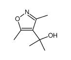 4-Isoxazolemethanol,-alpha-,-alpha-,3,5-tetramethyl-(9CI) Structure