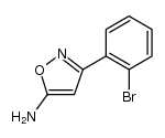 3-(2-溴苯基)-5-氨基异噁唑结构式