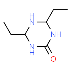 1,3,5-Triazin-2(1H)-one,4,6-diethyltetrahydro-(9CI)结构式
