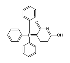 3-(triphenyl-λ5-phosphanylidene)piperidine-2,6-dione Structure