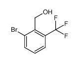 (2-bromo-6-(trifluoromethyl)phenyl)methanol Structure
