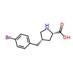 (2S,4S)-4-(4-BROMO-BENZYL)-PYRROLIDINE-2-CARBOXYLICACID picture