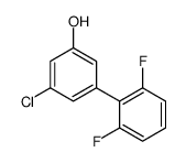 3-chloro-5-(2,6-difluorophenyl)phenol结构式