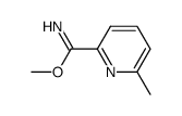 2-Pyridinecarboximidicacid,6-methyl-,methylester(9CI) picture