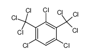 2,4,6-trichloro-1,3-bis(trichloromethyl)benzene结构式