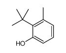 2-tert-butyl-3-methylphenol Structure