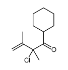 3-Buten-1-one, 2-chloro-1-cyclohexyl-2,3-dimethyl- (9CI) picture