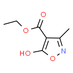 ethyl 5-hydroxy-3-methylisoxazole-4-carboxylate structure