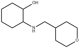 2-{[(oxan-4-yl)methyl]amino}cyclohexan-1-ol Structure