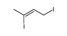 (Z)-1,3-diiodo-2-butene结构式
