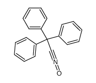 triphenylmethylacetonitrile oxide Structure