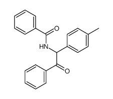 N-(2-oxo-2-phenyl-1-(p-tolyl)ethyl)benzamide Structure