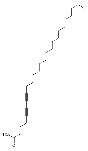 pentacosa-5,7-diynoic acid Structure