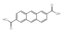 Anthracene-2,6-dicarboxylic acid Structure