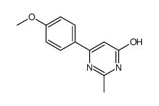 6-(4-methoxyphenyl)-2-methyl-1H-pyrimidin-4-one Structure