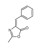 (E)-4-benzylidene-2-methyloxazol-5(4H)-one Structure