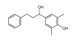 1-(3,5-dimethyl-4-hydroxyphenyl)-3-phenylpropanol结构式