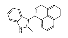 2-methyl-3-(3H-phenalen-1-yl)-1H-indole Structure