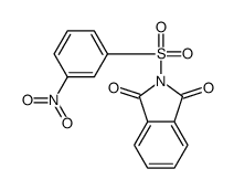 2-(3-nitrophenyl)sulfonylisoindole-1,3-dione结构式
