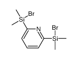 bromo-[6-[bromo(dimethyl)silyl]pyridin-2-yl]-dimethylsilane Structure