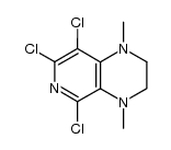 5,7,8-trichloro-1,4-dimethyl-2,3-dihydropyrido[3,4-b]pyrazine Structure