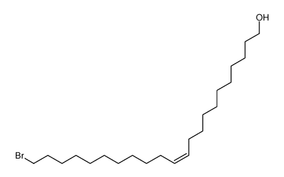 22-Bromo-(11Z)-docosen-1-ol结构式