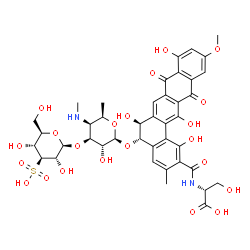 Pradimicin FS结构式