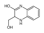 2(1H)-Quinoxalinone,3,4-dihydro-3-(hydroxymethyl)-(9CI) structure