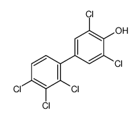 2,6-dichloro-4-(2,3,4-trichlorophenyl)phenol Structure