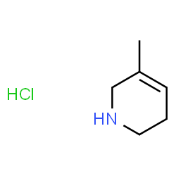 3-Methyl-1,2,5,6-tetrahydropyridine hydrochloride Structure