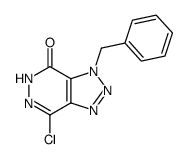 1-benzyl-4-chloro-7-hydroxy-1H-1,2,3-triazolo<4,5-d>pyridazine Structure