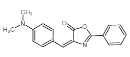 5(4H)-Oxazolone,4-[[4-(dimethylamino)phenyl]methylene]-2-phenyl- Structure