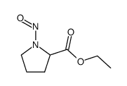 Proline, 1-nitroso-, ethyl ester (7CI,8CI,9CI)结构式