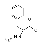 sodium,(2S)-2-amino-3-phenylpropanoate结构式