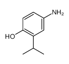 Phenol, 4-amino-2-(1-methylethyl)- (9CI) Structure