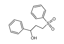 1-phenyl-3-(phenylsulfonyl)-propan-1-ol Structure